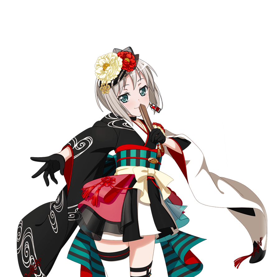     Quick Moca edit with the new Chisato card!

I changed Moca's expression to match Chisato's and...