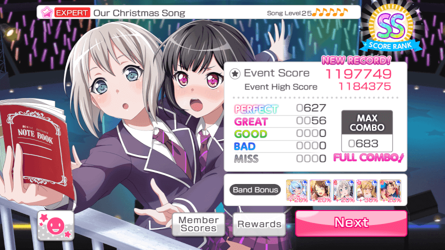 I struggled with FC'ing this song a little more than I'd like to admit, but hey, I did it. 