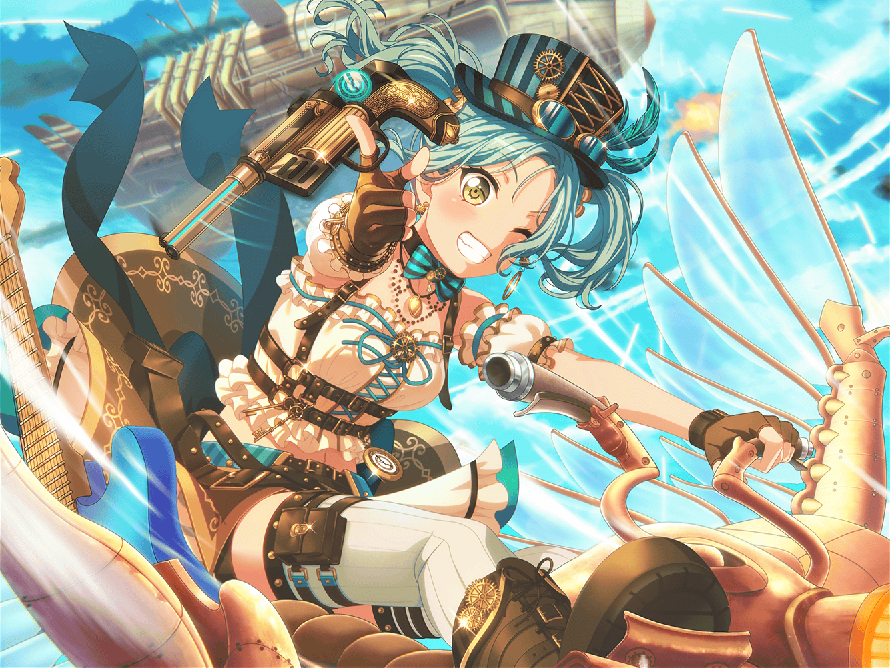 This may be a bit random but I am afraid that Hina will lose her gun...