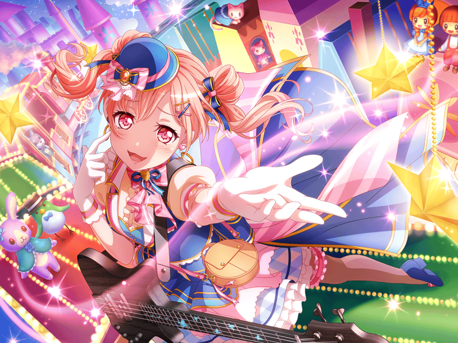 I GOT NANAMI 4  AND I TRAINED HER!
the art is soo pretty :  Omg lol