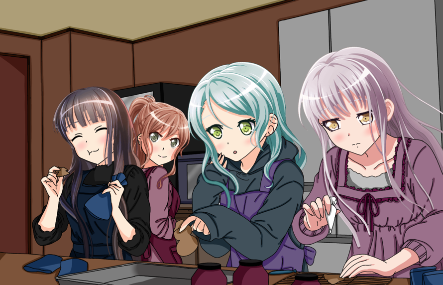 Made an edit of Roselia baking