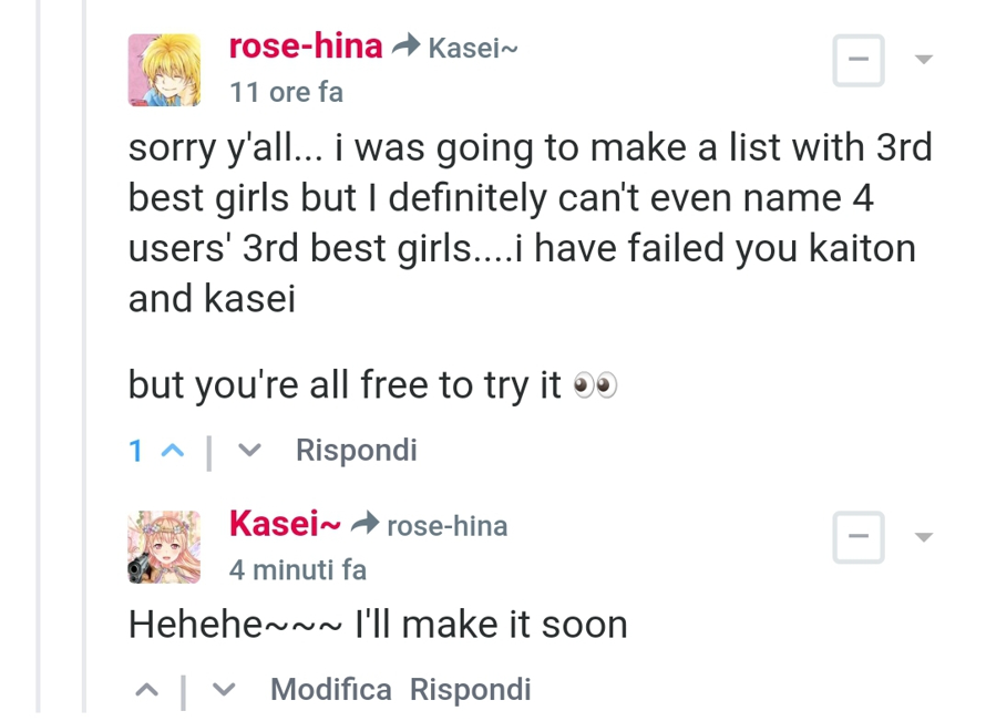     Hehe... Let us begin on our third installment of guessing our favorite Bandori characters, but I...