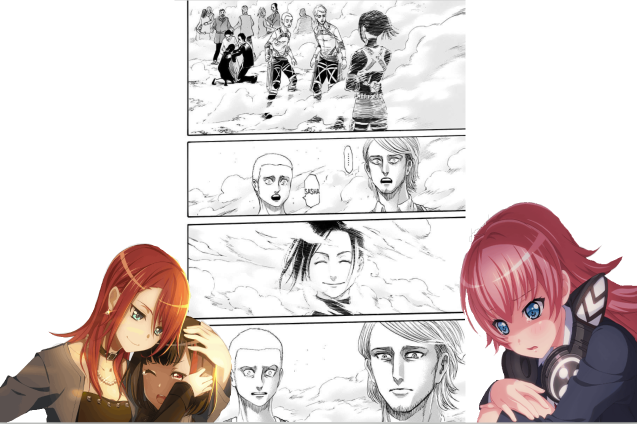 Hi bandori 
Jean et Conny see Sasha's gost,  it is bandori charcaters reaction