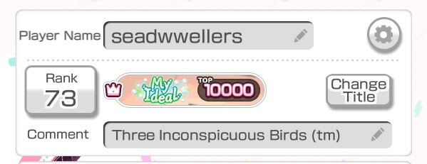    Reasons Why I Didn't Expect "My Ideal" Top Ten Thousand To Be My First Event Title:   

I had...