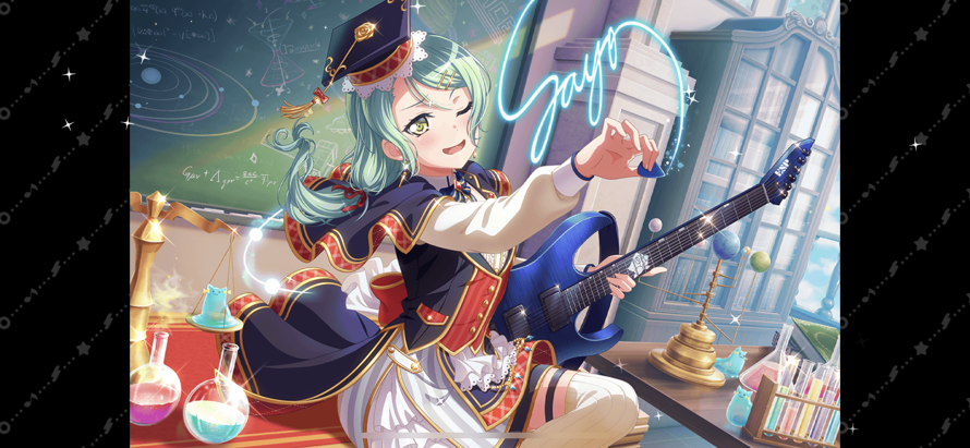 She is just too cute  I won the card in the even, but its only 3 stars...