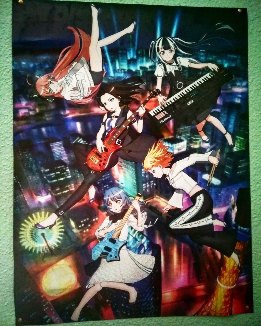 Hello, Bandori Party, let me introduce you to my new love of my life: MY NEW RAS POSTER...