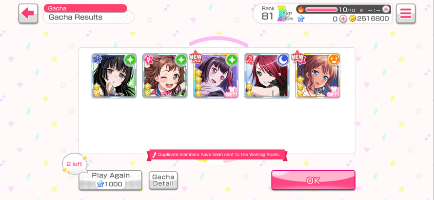 Did you hear it? Yes, it was me