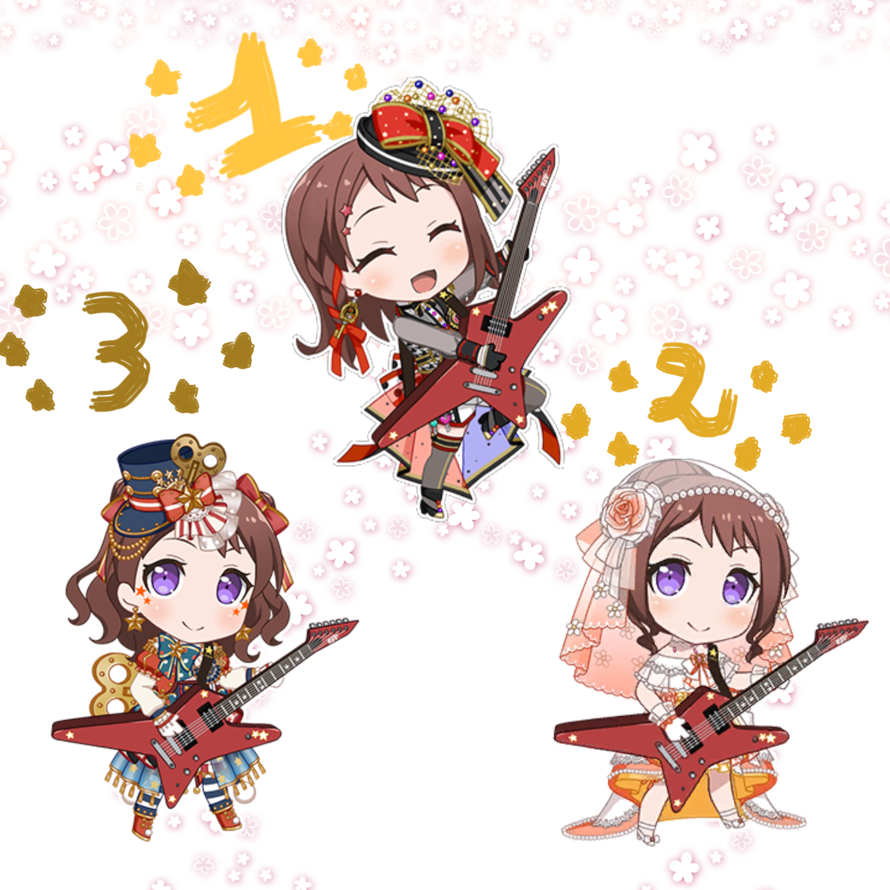 These are my favorite kazumi costumes♥️💖🌺