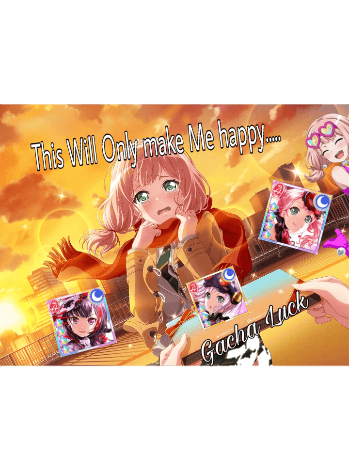    I wish you all luck for who's scouting for Persona!!!  w<