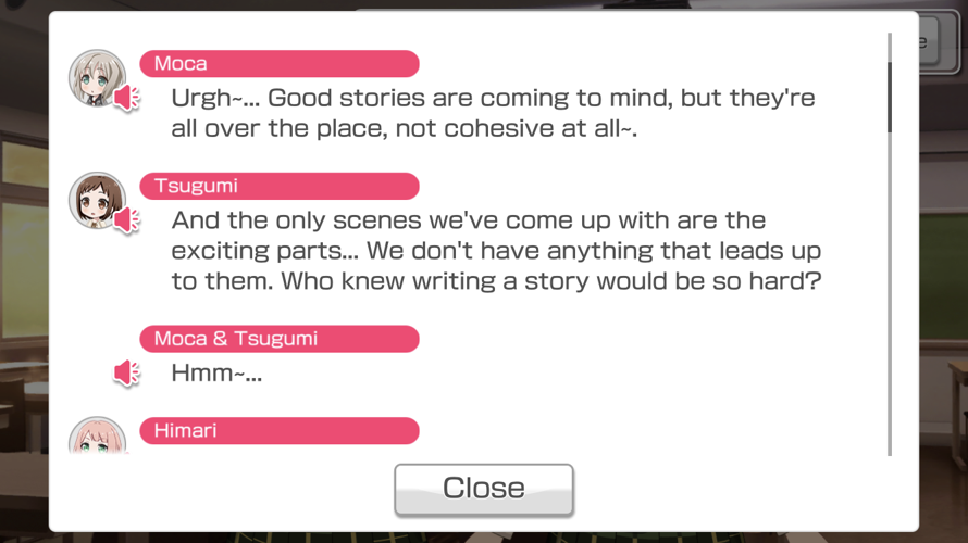 Old screenshot, but so true.

       ~~Me and~~ my 7 bands are having a party in my mind.