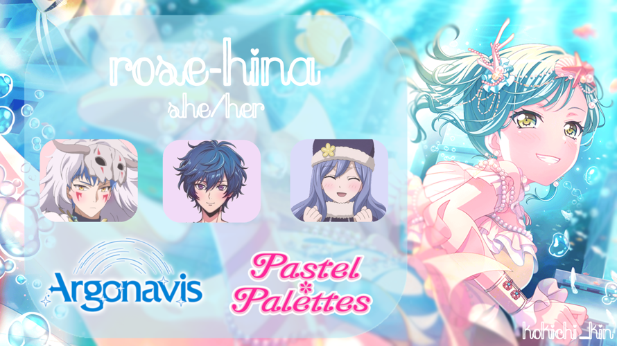   Here you go rose hina!  

As you said in the comments it looks like you like a lot of...