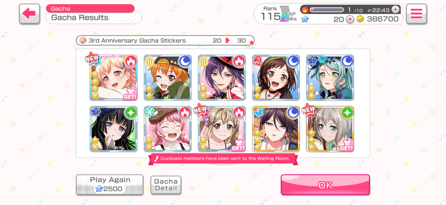 Thank you Nanami!! I would prefer Futaba or Mashiro but I really wanted any Morfonica members so...