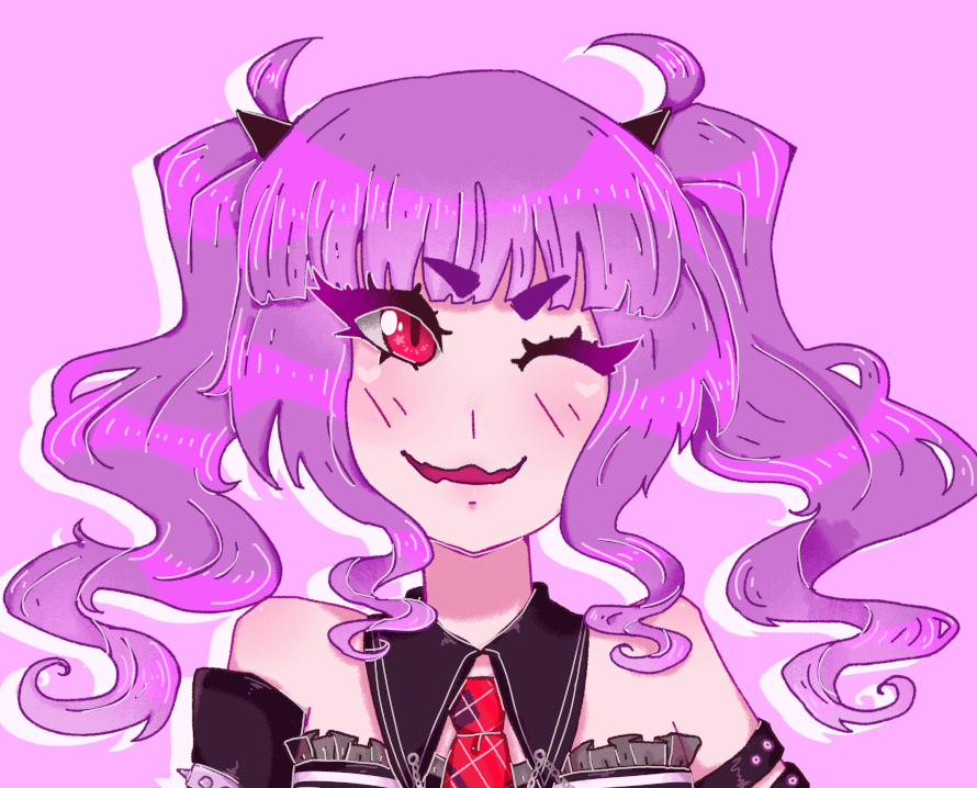 hi the only thing ive posted on here is ako drawings so far dkjhgks but i drew her again bc i lov...