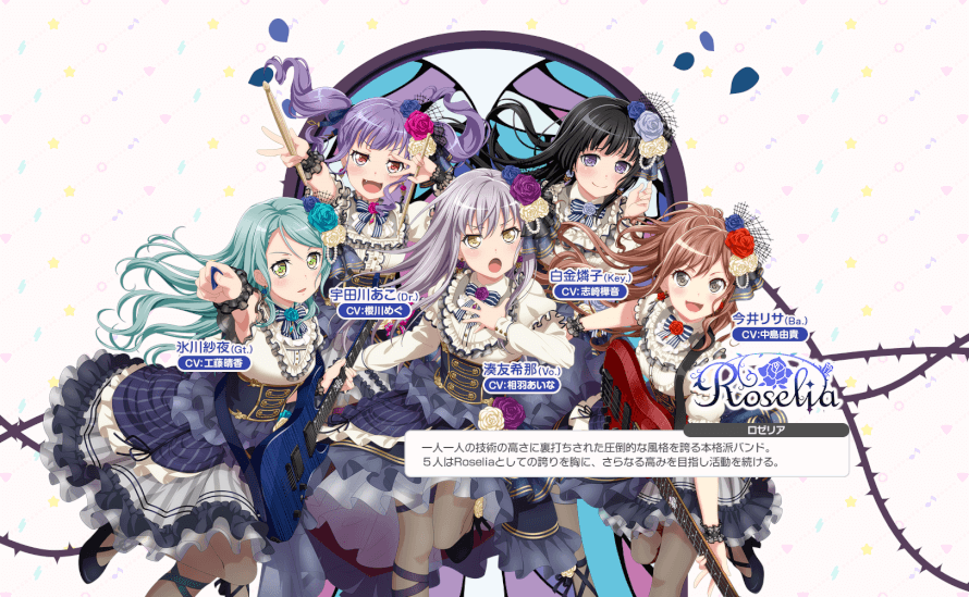 If Roselia got a Collab Event, which would it be?  Reply in the comments to see which one is most...