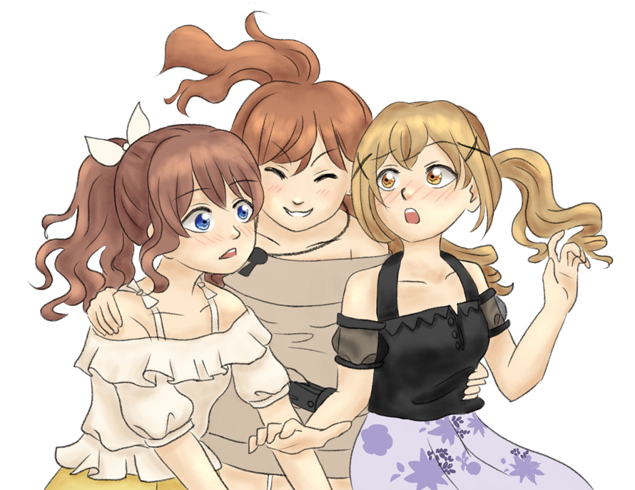 “D Do we have to make such a huge affair out of this? We’re in public . . .”

“Sorry, sorry. It’s...