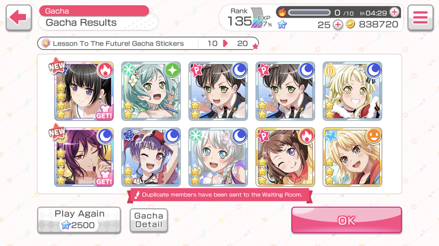 sometimes bandori decides to throw me a bone and then i start crying