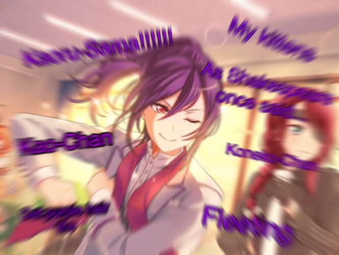 FLEETING DYNAMIC ZOOM IN
Edit   Why is this still popular guys
 Oh because it’s Kaoru 