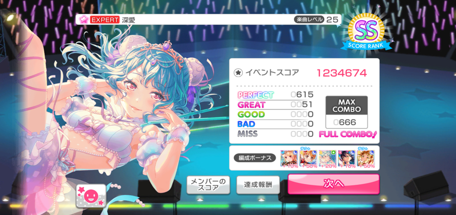 I managed to full combo one of the more difficult level 25 songs I've played!!  w< For the new HHW...
