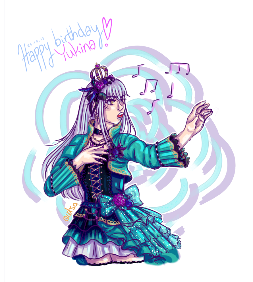   Happy birthday to my ultimate best girl!!! 🌹♥  

I've loved Yukina since I started playing in...