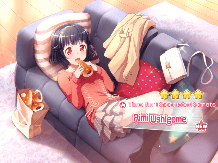 Finally Rimi gives me one of her card!Yes!Yes!Yes!Thank you so much,Rimi!
Thank you!