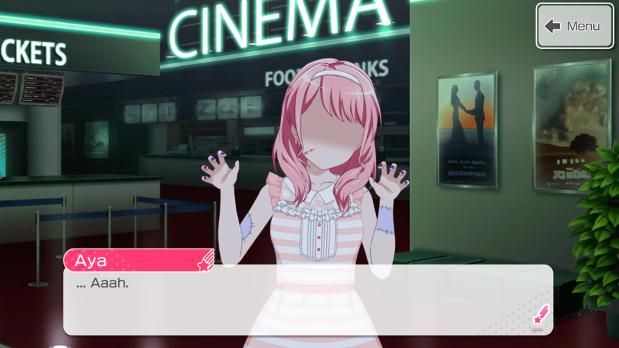 That jumpscared me again. 😨😨😨