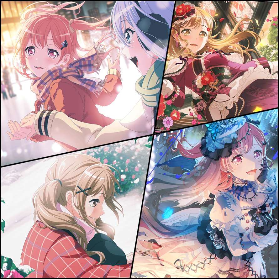     These winter dreamfest cards are so gorgeous  
  Arisa you're the cutest

Too bad i don't...
