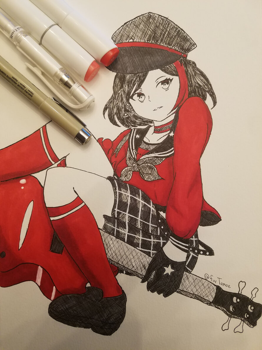 I started a drawing series in my sketchbook. Started with Ran, currently working on Layer. I'm...