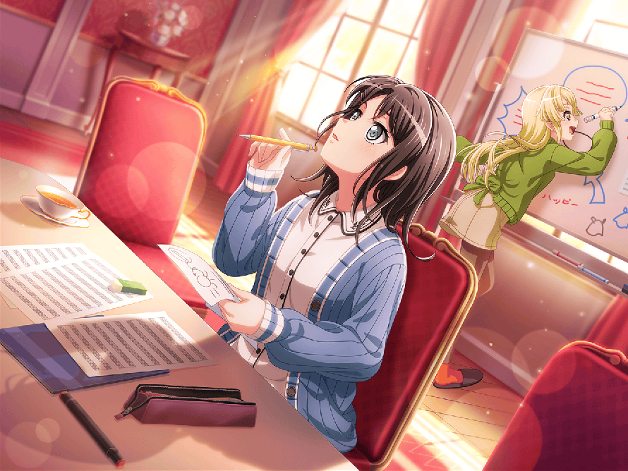      Oh ma freaking god 

  SHES SO AMAZING!!!!!

    I also love Arisa’s card, too, but Misaki...
