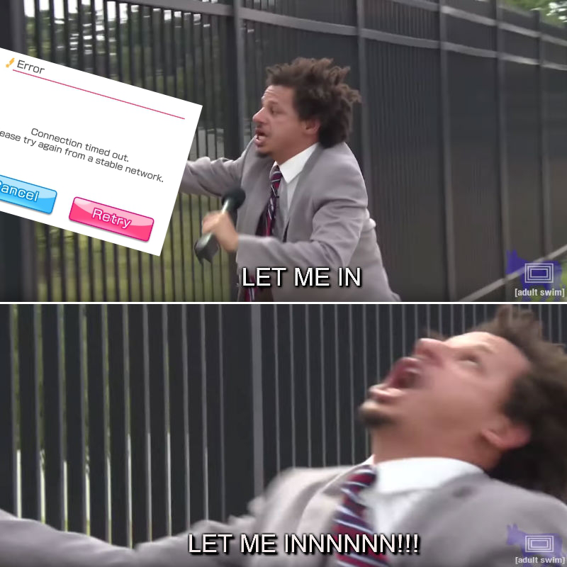 State of ENdori servers right now