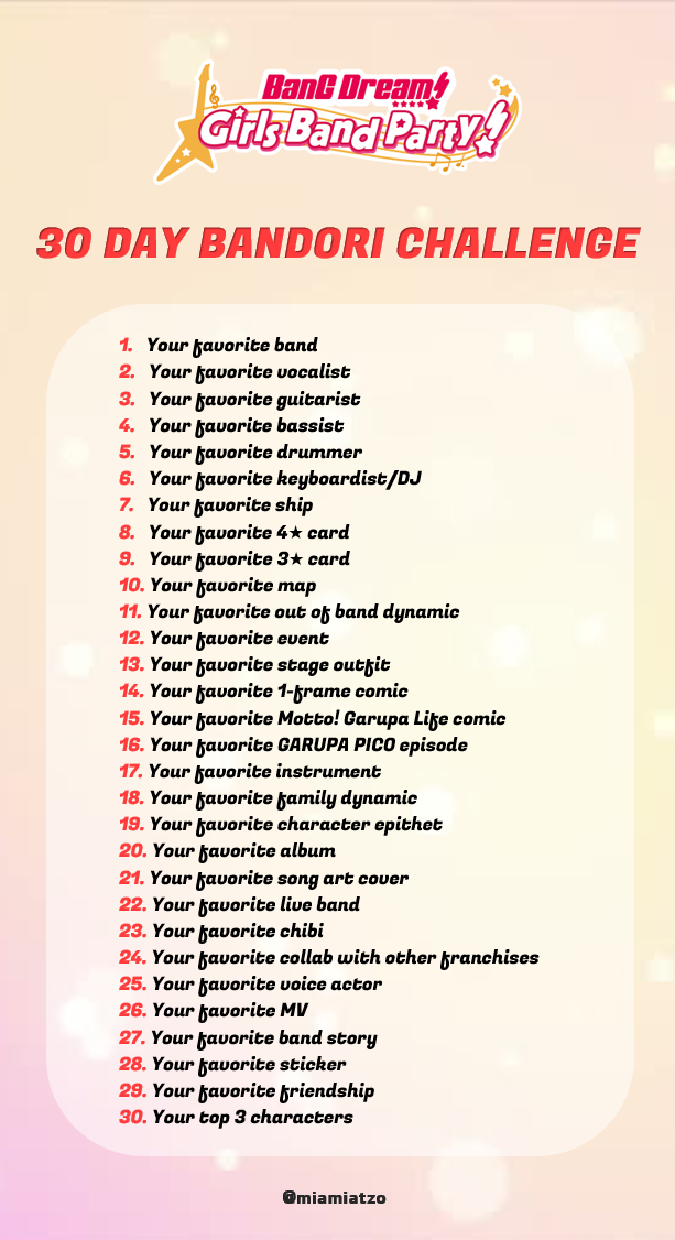 credit to miamiatzo! new challenge time :  1 like = 1 answer in the comments