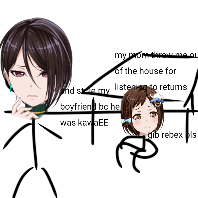 a visualisation of my pov for the people who could't process or imagine it 