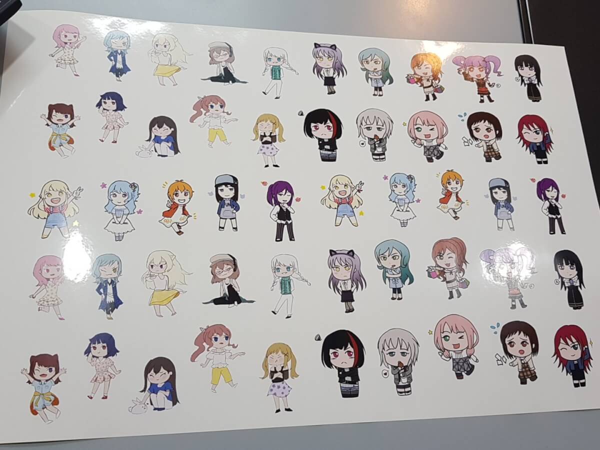HELLO SINGAPOREAN BANDORI FANS!! My friends and I made some bang dream stickers which we will be...