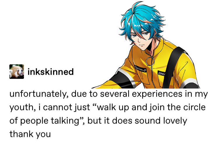 read in the most sarcastic voice you can manage