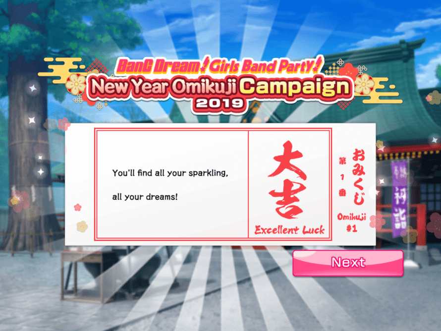 OMG 

EXCELLENT LUCK 3 STRAIGHT TIMES