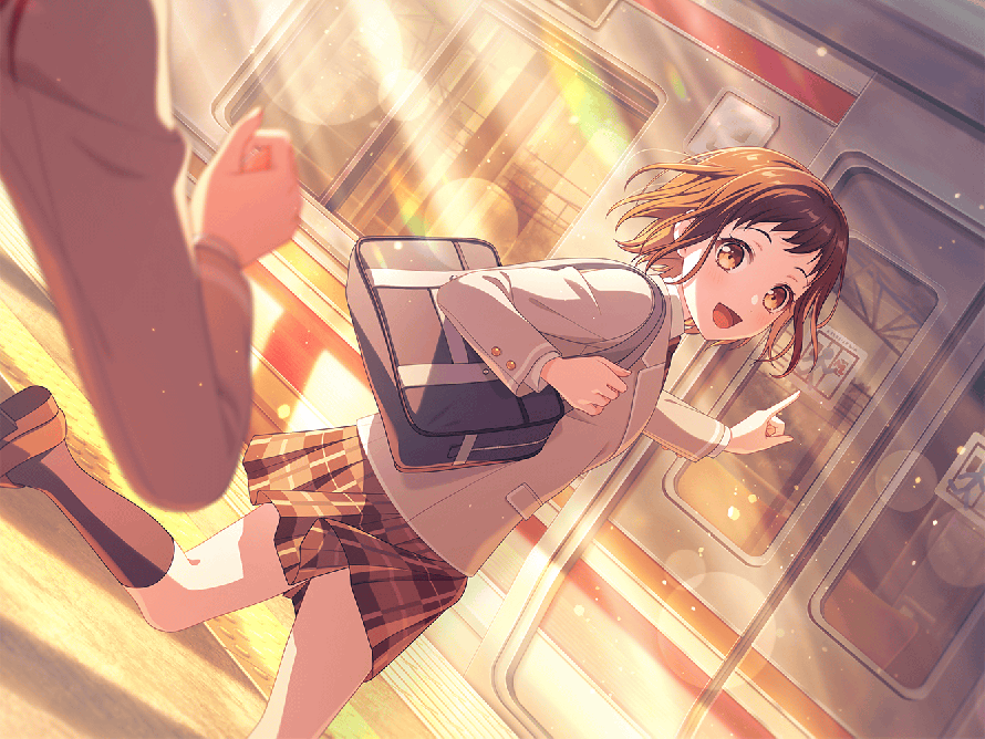 SO BEAUTIFUL AND EMOTIONAL!
Tsugumi always has amazing cards !🤎 
🧡💛🧡🤎