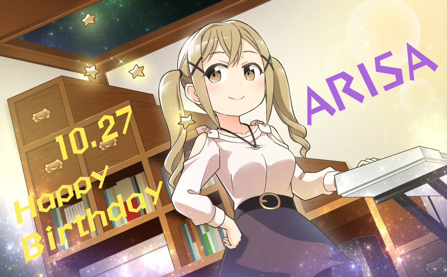 Arisa's Birthday illustration!

     ...