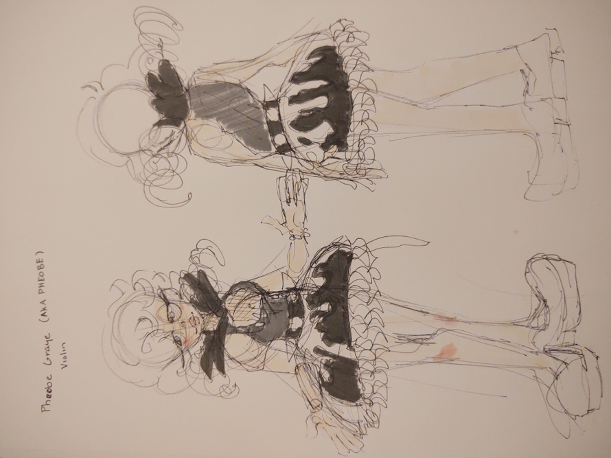 Clown violinist 

~~yet another asshole violinist im not sorry rena and ghost :   ~~