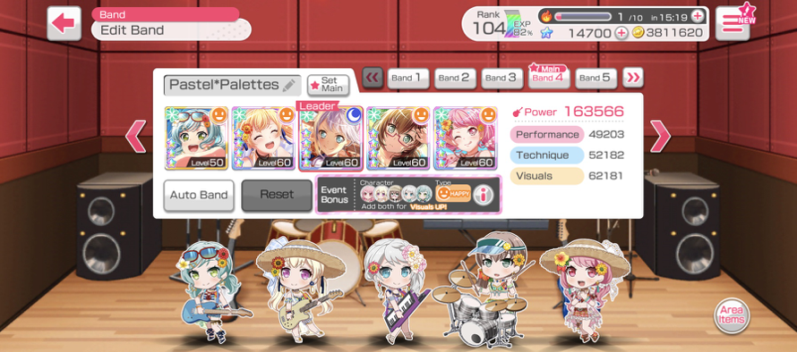 I have the full set omg, I gacahed to try to get a Roselia member for the EX mission and I got Aya...