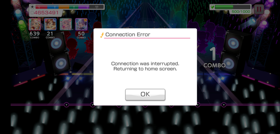 This is literally right at the end.  Ok Seriously? This is like my fifth post if losing connection...