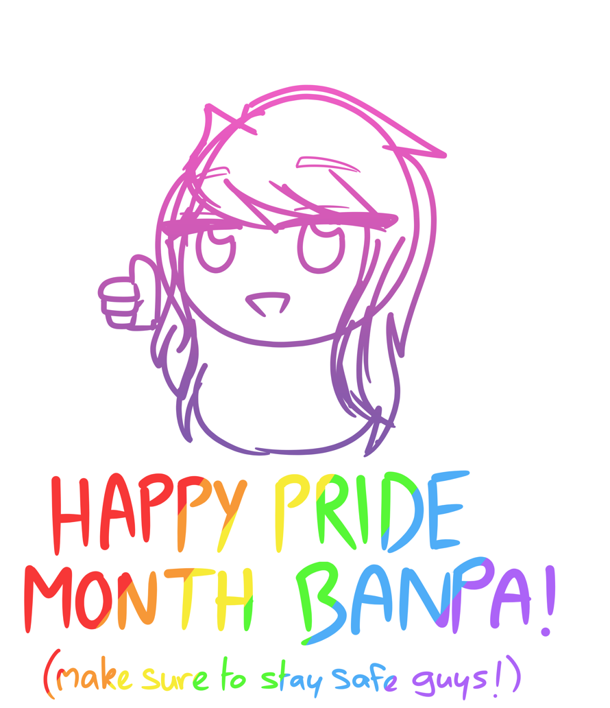 Happy Pride month guys! Hope everyone's staying safe with all the things going on in the world...