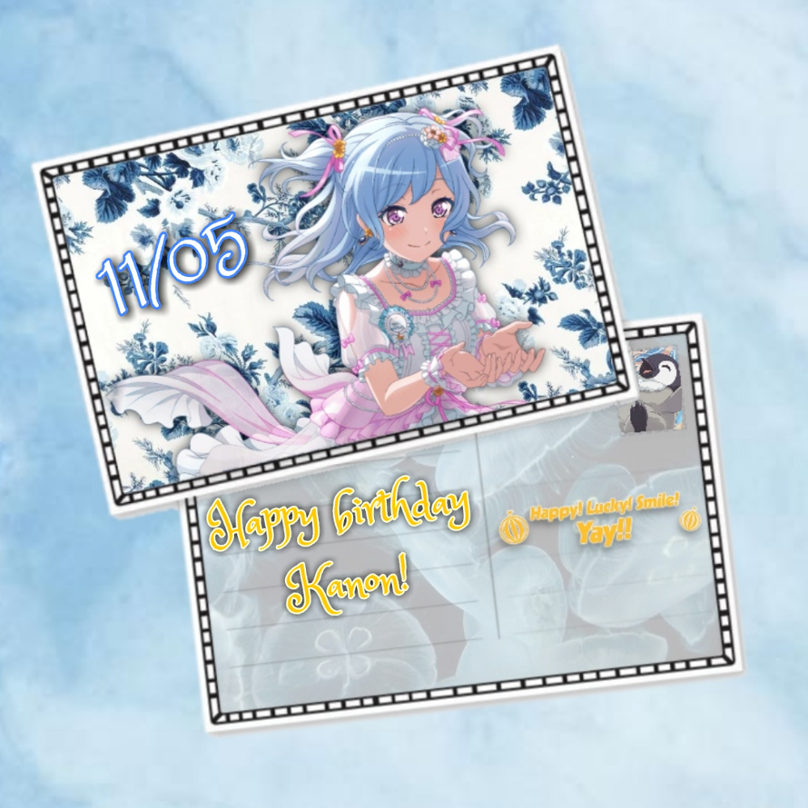 Happy birthday Kanon! 