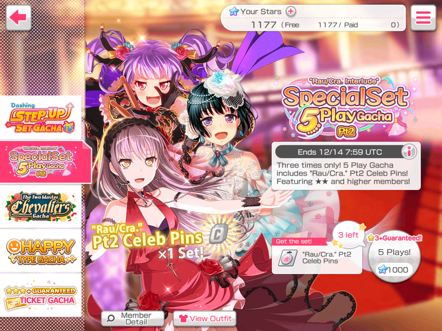 I legit have no faith that I’m going to get a four star. Oh well. Bye bye stars. I  sniff  won’t...