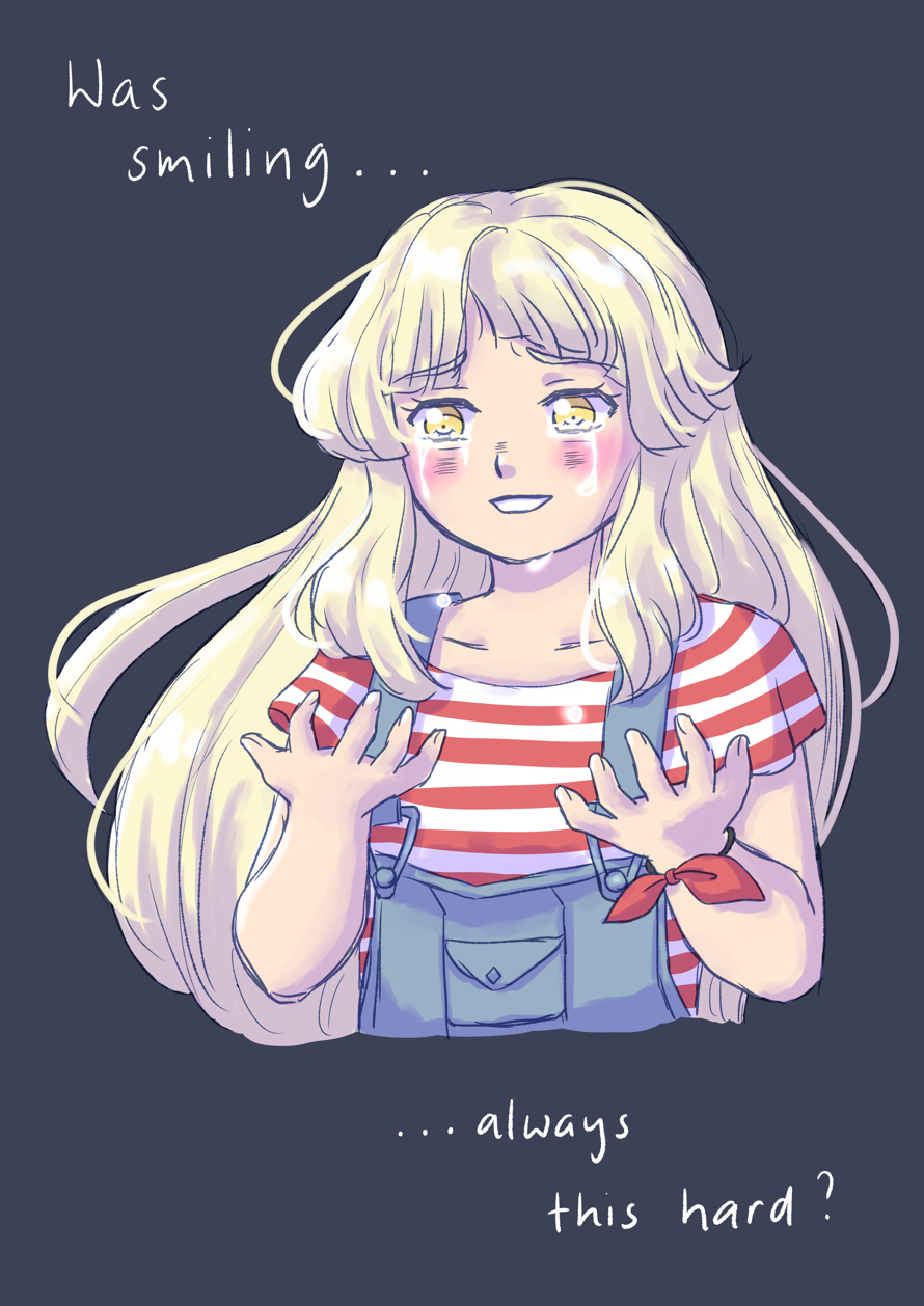Um. I'm sorry

I'm not ready for this

       I have drawn Kokoro exactly three times and two of...