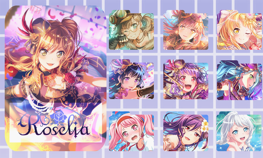Roselia is my fave band of all time  w<

And this are SOME of my best girls, I really reallyy love...