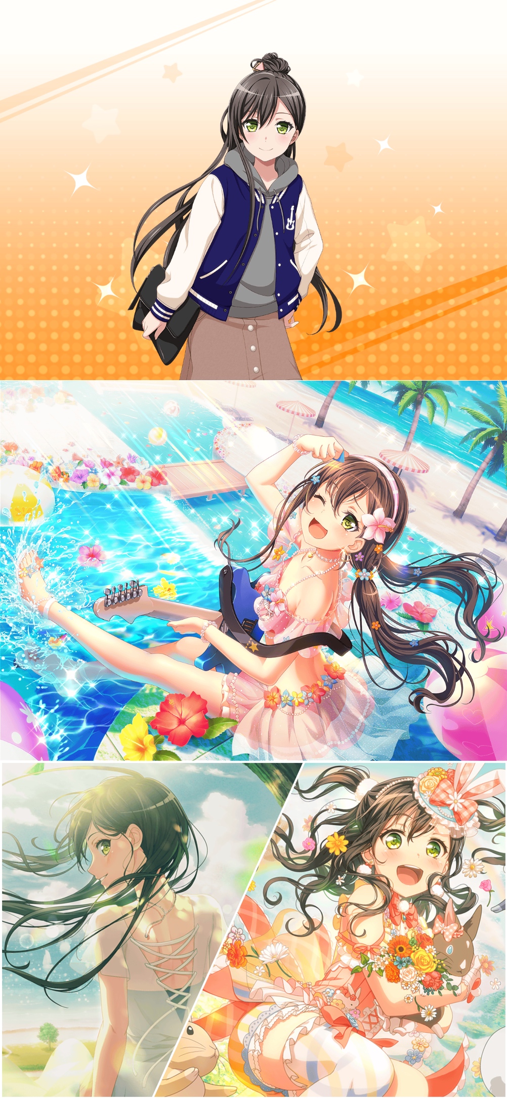 Trained versions of the 3☆ cards for - I Love BanG Dream