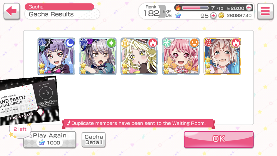 Not the white lights fakeout again... Well... at least I got 20 more boosts worth of work to...