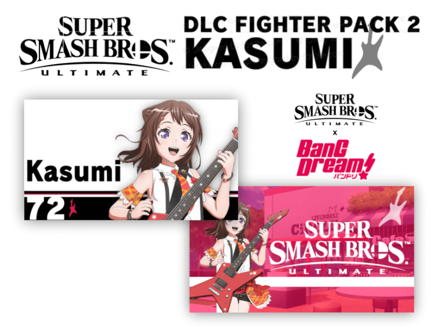 Poppin' Party's own Kasumi Toyama will be joining the fight in Super Smash Bros. Ultimate as the...