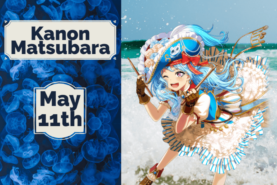 When it's 2 weeks before Kanon's birthday but you want to post something you made for her b day...