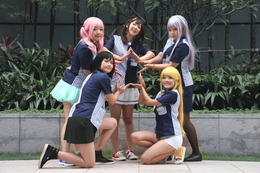 Hi hi! My friends and I cosplayed the Lawson collab version of the vocalists recently, so why not...