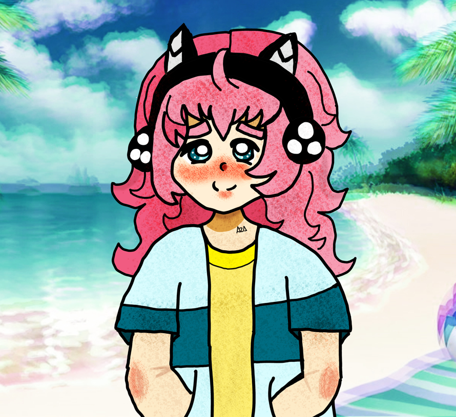  2  ?Beauty is in the eyes of those who see it ?  Chiyu is watching Reona 

NOTE: The drawing of...